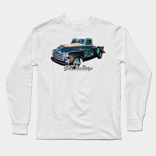 1954 GMC 100 Stepside Pickup Truck Long Sleeve T-Shirt